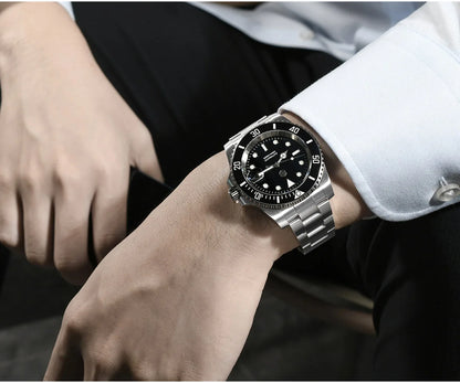 San Martin Upgraded Version 40mm Water Ghost Diver Watch Men's Luxury Automatic Mechanical Watches Sapphire Waterproof 200m SN0017