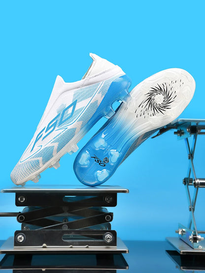 Botas de fútbol para hombre New Society para césped, tenis deportivos para adulto, transpirables y ultraligeras, zapatillas de fútbol para exteriores