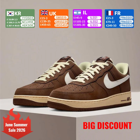 Nike Air Force 1 '07 Sneakers Anti-slip, Durable, Cushioned Classic Fashion Casual Skate Shoes FZ3592-259