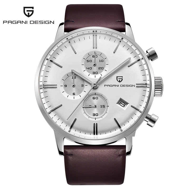 2026 New PAGANI DESIGN Brand Luxury Watches For Men Automatic Date Watch Waterproof Chronograph VK67 Movement Relogio Masculino