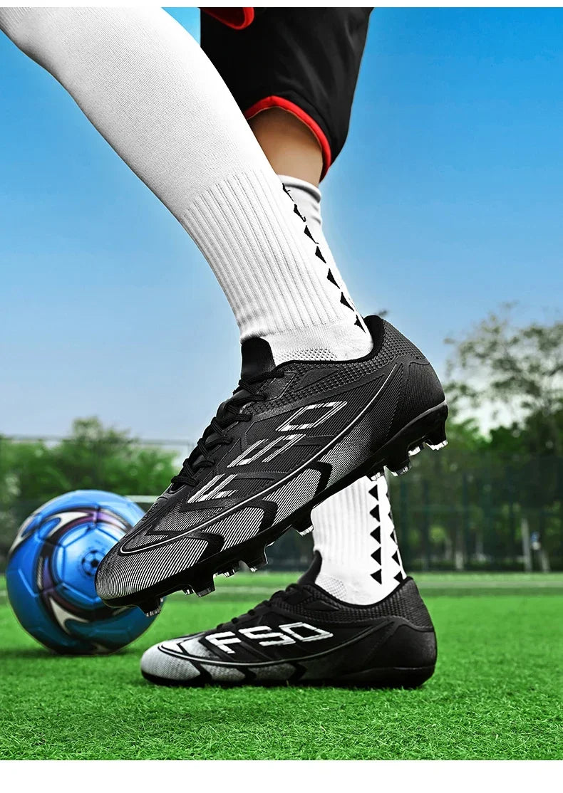 Chaussures de football TF pour hommes, résistantes, décontractées, professionnelles, ultralégères, de qualité supérieure, pour l'entraînement au football
