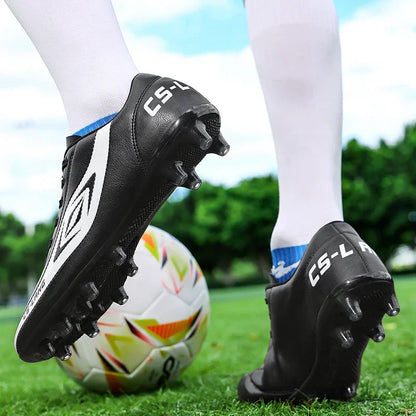 New Men Football Boots Grass Cleats Soccer Shoes Match Adult Indoor Ultralight Non-Slip Boys Futsal Sport Turf Comfortable