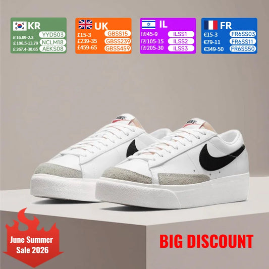 Nike Blazer Unisex Classic Retro Design Comfortable Cushioning Technology Versatile Style Retro Casual Sneakers DJ0292-101