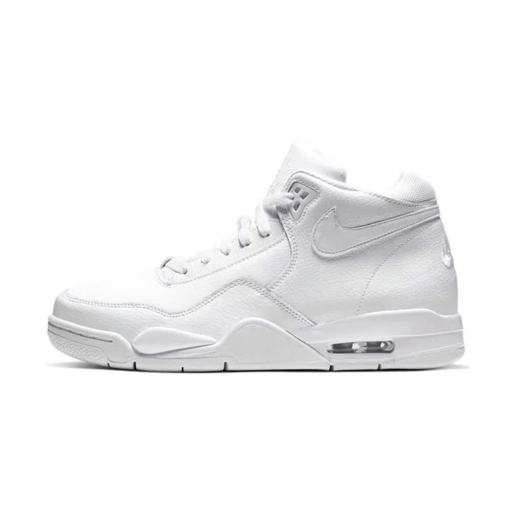 Nike Flight Legacy Mid-Top Retro Basketball Sneakers Men's Black/White BQ4212-002