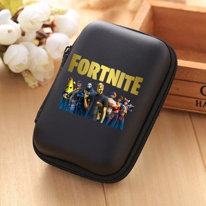 New Fortnite Storage Bag Multi-Function Data Cable Charger Organizer Travel Earphone Protective Pouch Children's Birthday Gift