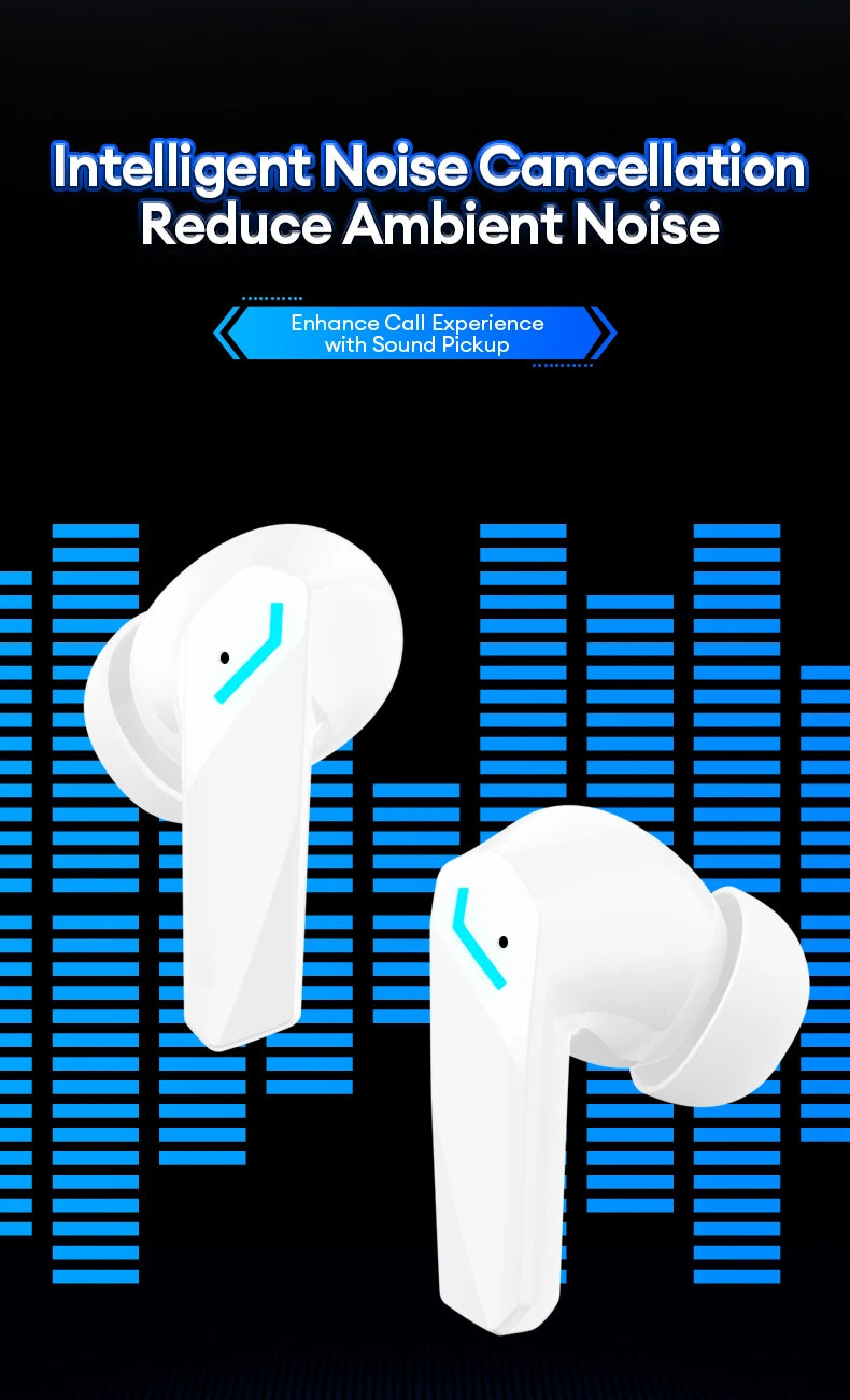 5PCS Original Lenovo GM2 Pro TWS Wireless Headphones Bluetooth 5.3 Earphones Touch Control HD Earbuds Sports Headphone with Mic
