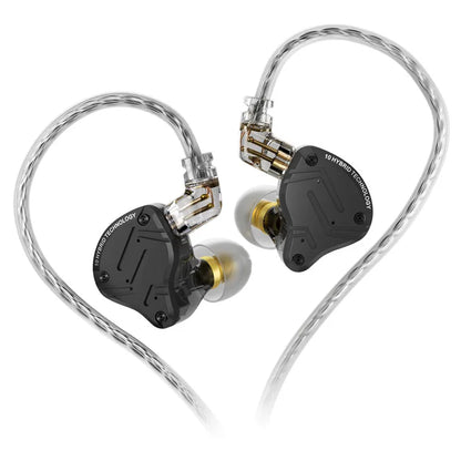 KZ ZS10 Pro X In Ear Wired Earphones Music Headphones HiFi Bass Monitor Earbuds Sport Headset KZ ZSN PRO AS16 PRO AS12 ZSX