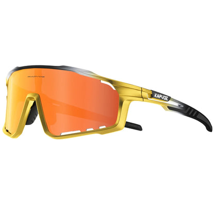 Kapvoe Mode-Sonnenbrillen für Herren – Coole Fahrradbrillen, MTB, Skaten, UV400, Angelbrillen, Herren, Damen, Fahrradbrillen