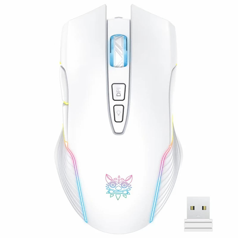 Lenovo CW905 Wireless Gaming Mouse Levels Adjustable 5 levels 3600 DPI Buttons RGB Lighting Modes Ergonomic Mice For PC Gamer