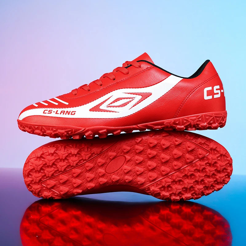 New Men Football Boots Grass Cleats Soccer Shoes Match Adult Indoor Ultralight Non-Slip Boys Futsal Sport Turf Comfortable