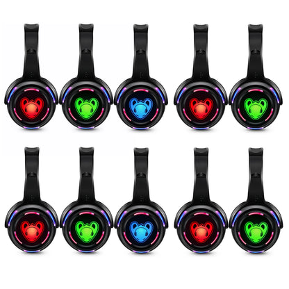 Silent Disco Wireless Headphones and RF LED LOGO Headset For DJ Music Pary Club Headphones only