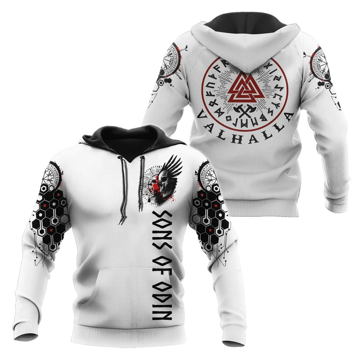 2023 neuer Herbst-Hoodie für Herren mit Wolf-Print, 3D-Sweatshirt, urban, trendig, vielseitig kombinierbar, Oversized-Oberteil, Kapuzenpullover, Herrenbekleidung