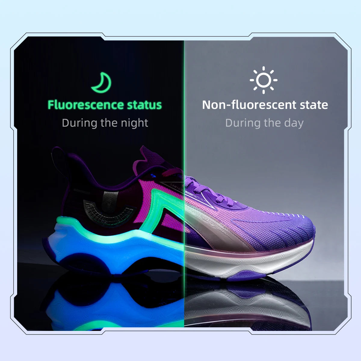 ONEMIX High Rebound Sneakers Comfortable Training Men Breathable Wear-resistant Sports Jogging Protection Running Shoes