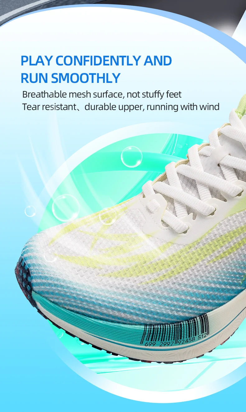 ONEMIX 2025 Carbon Plate Men Women Running Sports Shoes Breathable Cushioning Non-Slip PB Lightweight Rebound Sneakers