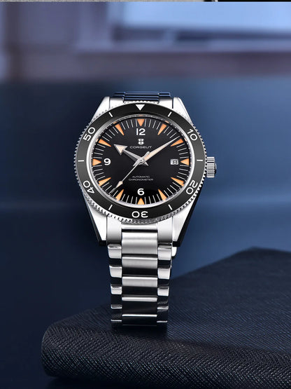 Ceramic Bezel 100 Waterproof Luxury Corgeut Watch Men 41mm Sapphire Mechanical Clock Diver Miyota Automatic Wristwatch