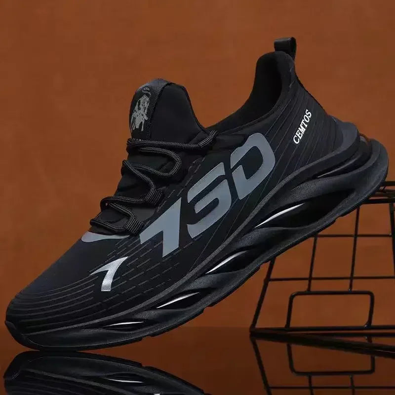 New Summer Mens Breathable Mesh Running Shoes Lightweight Trendy Sports Sneakers for Daily Workout and Outdoor Walking