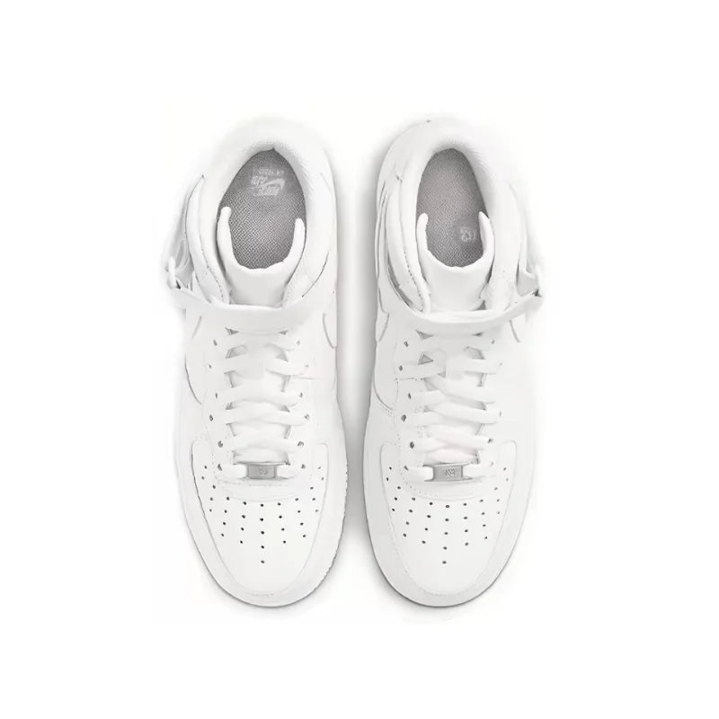 Nike Air Force 1 07 Fashionable Minimalist Solid Color Premium Mid-Top Casual Comfortable Durable Mid-Top Sneakers CW2289-111