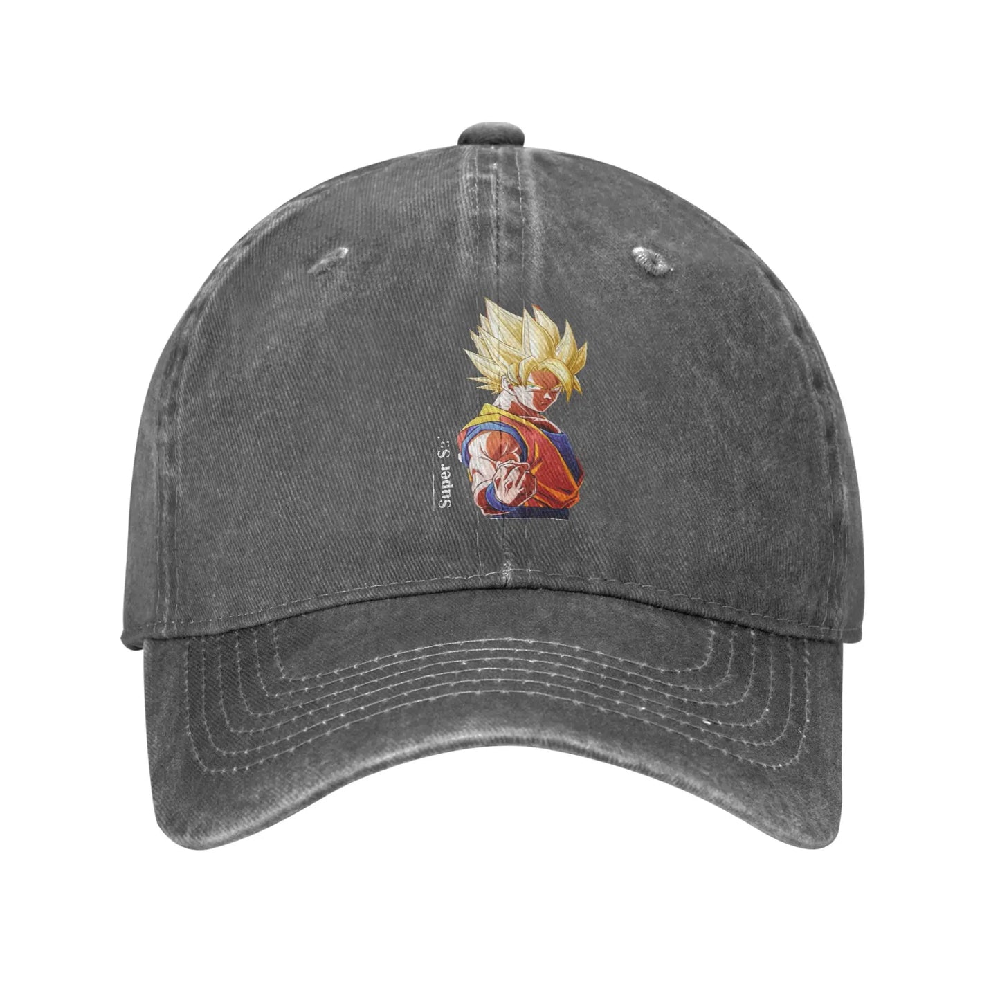 Dragon Ball Goku’s Saiyan Saga Baseball Cap Vintage Distressed Washed  Snapback Cap Men Women Outdoor Running Golf Gift Hats Cap