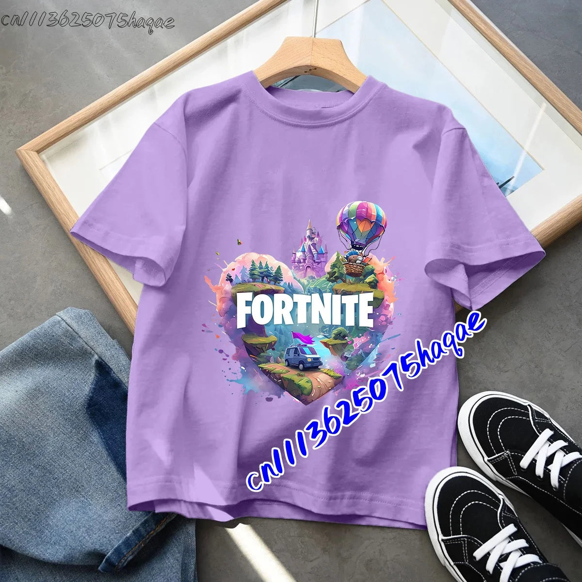 Fortnites Children T-shirts Game Cartoon Printed Figures Fortress Night Tees Game Short Sleeves Tops Summer Boys Girls Clothes