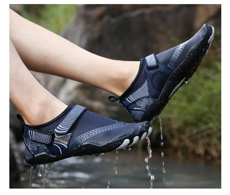 Men and Women Water Shoes, Aqua Shoes, Drainage Beach Sports Swim Sandals, Quick Dry Boating Barefoot Diving Fishing Surfing Sneakers