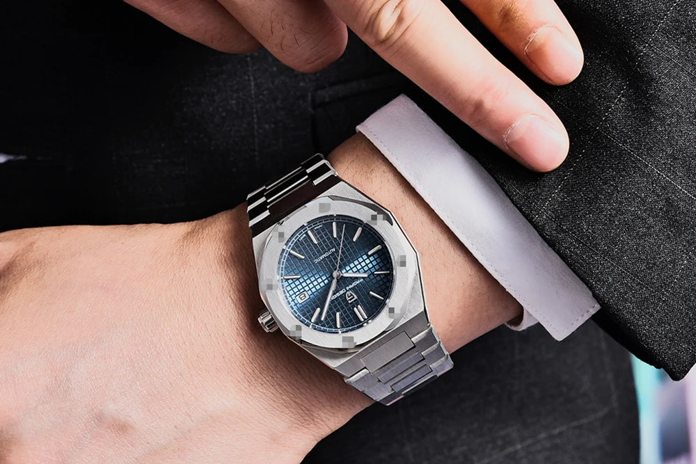 PAGANI DESIGN MIYOTA 8215 Men Automatic Mechanical Watches 40MM Sapphire Stainless Steel Waterproof Luminous Wrist Watch