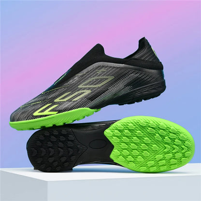 New Men Sneakers Match Grass Cleats High-quality Soccer Shoes Futsal Football Boots Non-Slip Indoor Hot-selling High-top Outdoor