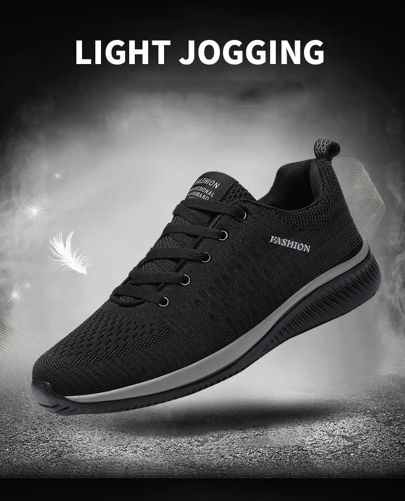 Męskie dzianinowe buty do biegania i chodzenia, casualowe sneakersy, oddychające sportowe buty do biegania, treningu i na siłownię, lekkie buty outdoorowe dla kobiet, rozmiary 38-47