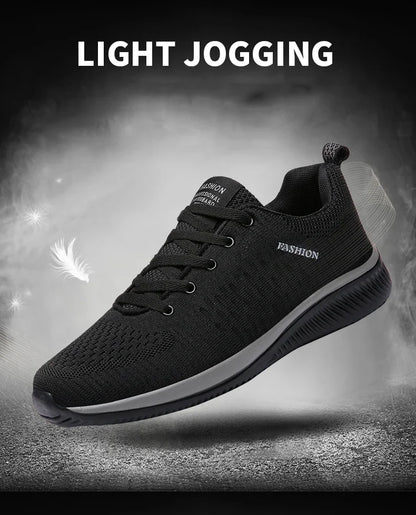 Męskie dzianinowe buty do biegania i chodzenia, casualowe sneakersy, oddychające sportowe buty do biegania, treningu i na siłownię, lekkie buty outdoorowe dla kobiet, rozmiary 38-47