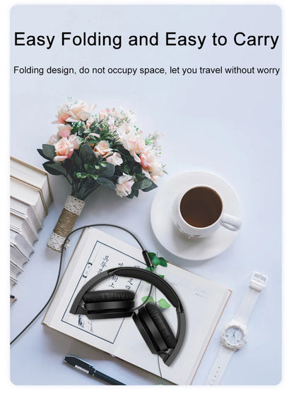 Philips TAH4105 Wired Headphones HiFi Stereo HD Call Headset With MIC Suitable For Online Learning And Outdoor Sports Earphones