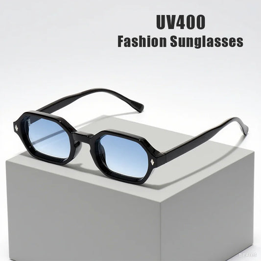 Men's Small Square Sunglasses Luxury Brand Designer Popular Sunshade UV Sun Glasses Ladies Stylish Eyewear Shades UV400