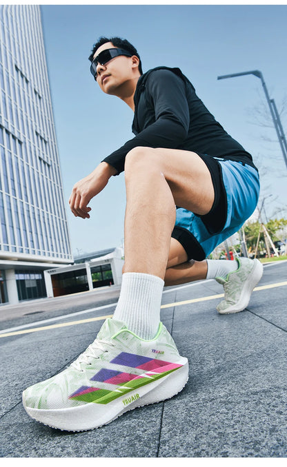 Men's Cushioning Running Shoes Lightweight Athletic Casual Sneakers Male Non-Slip Sports Shoes Outdoor Travel Walking Shoes2026