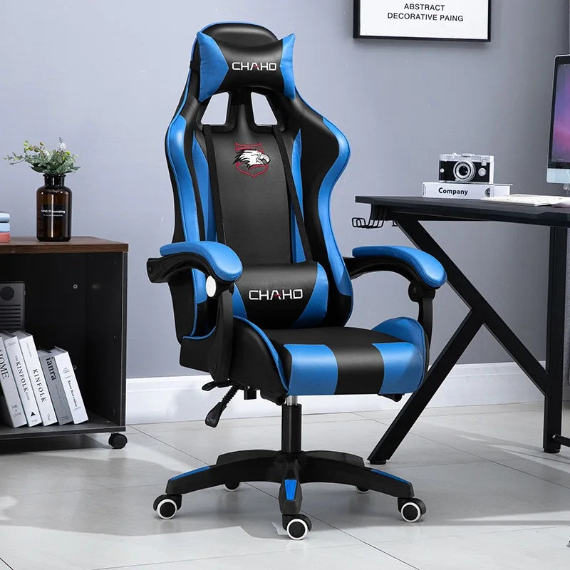 UVR Professional Gaming Computer Chair Home Office Chair Ergonomic Design Armchair with Footrest Competitive Chair Furniture