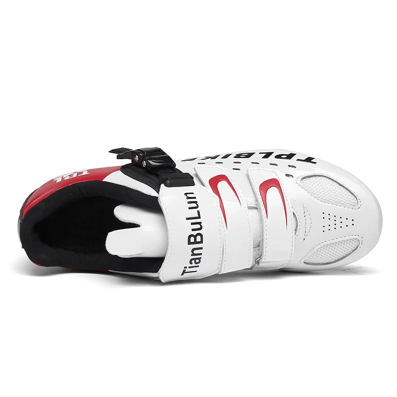 New Men's and Women's Bicycle Shoes,Outdoor Cycling Shoes,Three Functional Soles,Professional Training Shoes