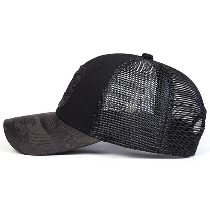 Unisex 13 Cloth Embroidery Embroidery Baseball Net Caps Spring Summer Outdoor Adjustable Casual Hats Sunscreen Hat Sports Cap