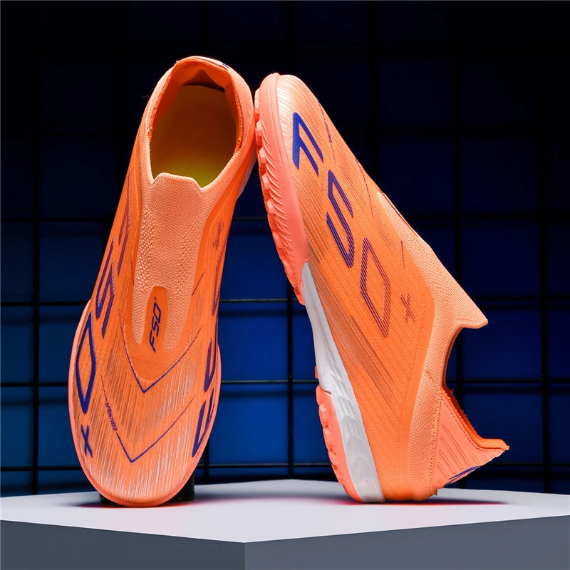Nuevas botas de fútbol para hombre, tacos para césped, futsal, cómodas, ultraligeras, FG, antideslizantes, para interior y adultos