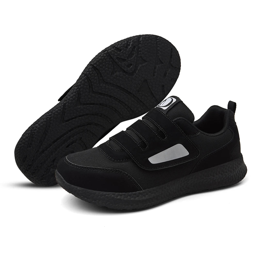 Design Diabetic Shoes Wide Walking Shoes with Adjustable Closure Slip-On Orthopedic Elderly Shoes Sneakers for Men Women