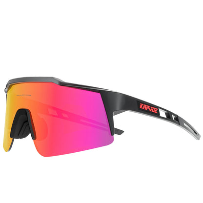 Gafas de sol Kapvoe para ciclismo, gafas polarizadas para bicicleta, MTB, UV400, de montaña, para hombre y mujer, gafas deportivas para actividades al aire libre