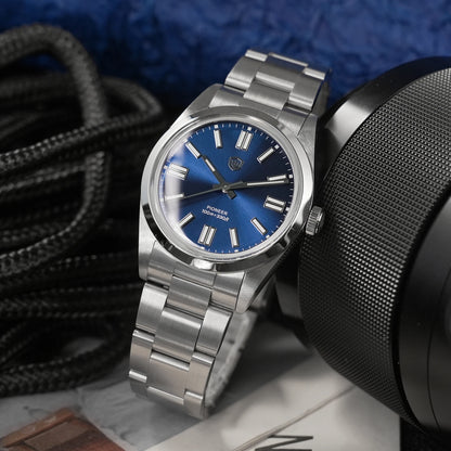 Watchdives WD1016 V3 36Mm VH31 Quartz Watch Man Multicolored K1 Bubble Mirror Sapphire Luminous 100M Waterproof Steel Wristwatch