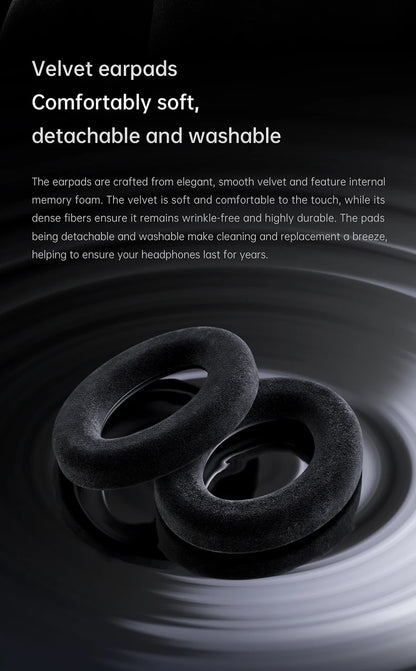 FiiO JT3 Over-Ear Open-Back Headphones, 50mm Dynamic Driver, PEK+PU Composite Diaphragm, Detachable 3.5mm Cable with Mic