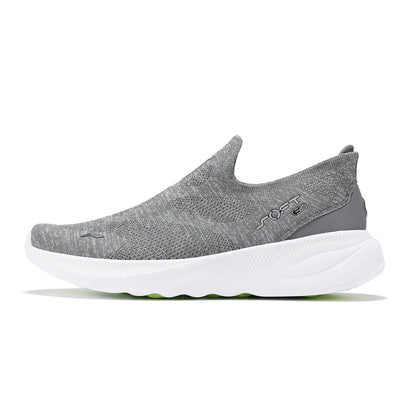 Li-Ning Men's SOFT GO 2 KNIT Slip-on Casual Walking Shoes Cushion Comfy Stable Li-Ning Mesh Jogging Daily Sports Sneakers AGLV017