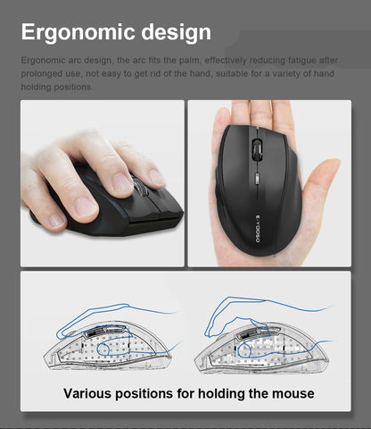 E-YOOSO E-1010 USB 2.4G Wireless Gaming office Mouse 2400 DPI optical Game Mice ergonomic for laptop PC computer
