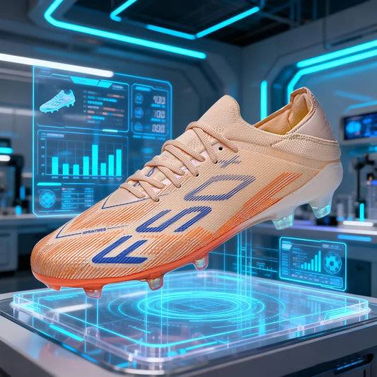 New Men Sneakers Match Grass Cleats High-quality Soccer Shoes Futsal Football Boots Non-Slip Indoor Hot-selling High-top Outdoor