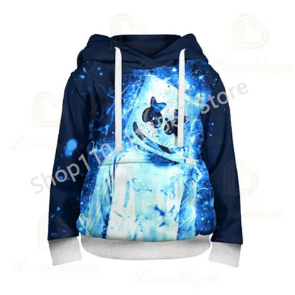 Llama Battle Royale F-Fortnited hættetrøjer med 3D-print til mænd, kvinder og børn, sweatshirts til drenge og piger, streetwear-pullover, grønne overdele