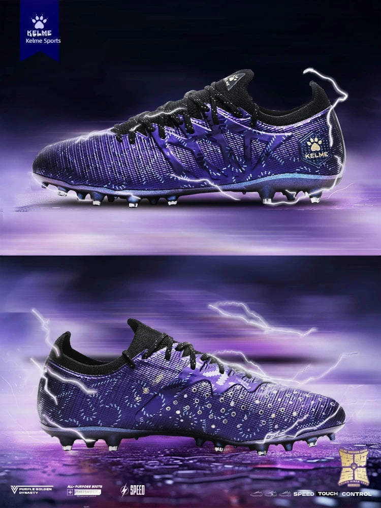 KELME Adult scarpe da calcio da uomo Blast 3.0 tacchetti corti MG scarpe sportive professionali per partita e allenamento Breathab