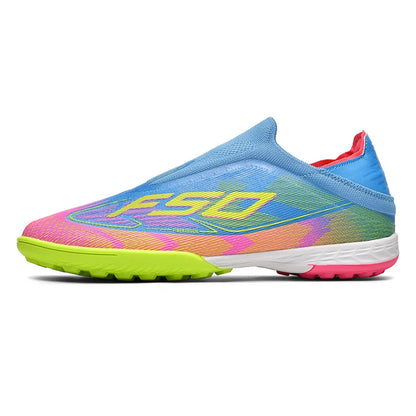 Botas de fútbol para hombre New Society para césped, tenis deportivos para adulto, transpirables y ultraligeras, zapatillas de fútbol para exteriores
