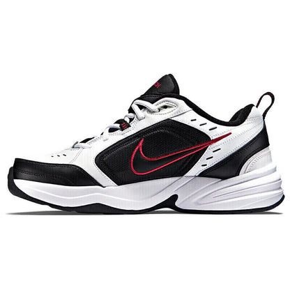 Nike Air Monarch 4 Snow Day Cowhide Leather Casual Cushioned, Slip-Resistant, Durable Low-Top Dad Shoes Unisex Style AV6676-100