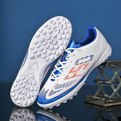 Chaussures de football unisexes TF, crampons antidérapants pour terrain synthétique, chaussures de football respirantes et légères pour l'entraînement et les matchs d'adultes