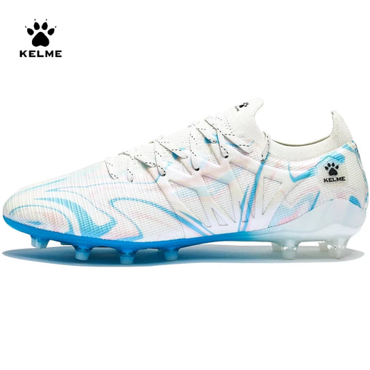 Kelme Football Shoes Men's Ag/fg Mixed Nail Adult Professional Artificial Grass Competition Shoes Daily Training Soccer Shoes