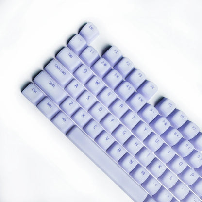 Nogi Cherry Profile ABS Silicone Keycap White Black Sakura Pep Very Peri for Keyboard Gh60 Poker 87 TKL 104 ANSI Xd64 Bm60 Xd68