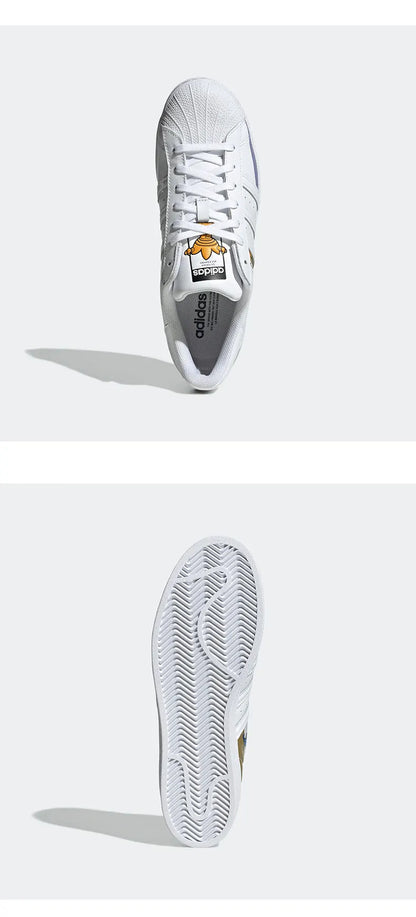 Adidas véritable trois rayures nouveau unisexe bas chaussures de loisir à la mode GX2179